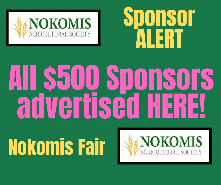 Nokomis Fair $500 Sponsors
